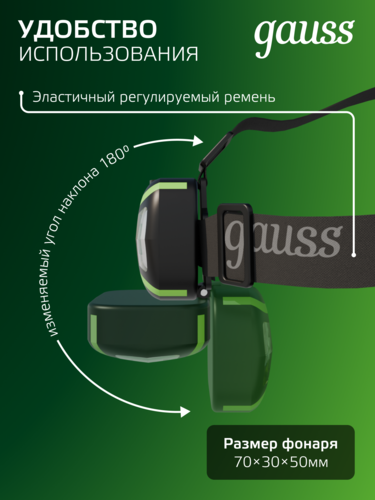 Купить Фонарь Gauss GFL307  9174967. Характеристики, отзывы и цены в Донецке