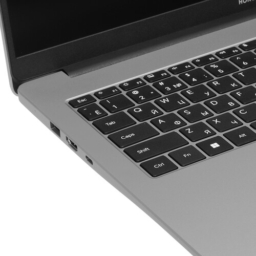 Купить 16" Ноутбук HONOR MagicBook X16 AMD 2025 серый  5633162. Характеристики, отзывы и цены в Донецке