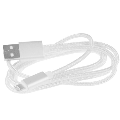 Купить Кабель круглый Canyon Lightning 8-pin MFI - USB 2.0 Type-A белый 1 м  9134309. Характеристики, отзывы и цены в Донецке