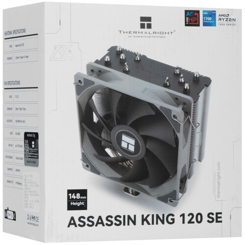Купить Кулер для процессора Thermalright Assassin King 120 SE  5615416. Характеристики, отзывы и цены в Донецке