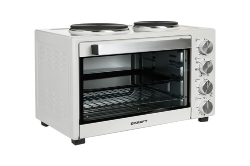 Купить Мини-печь Kraft KFC-MOHP 380 HW белый  9080986. Характеристики, отзывы и цены в Донецке