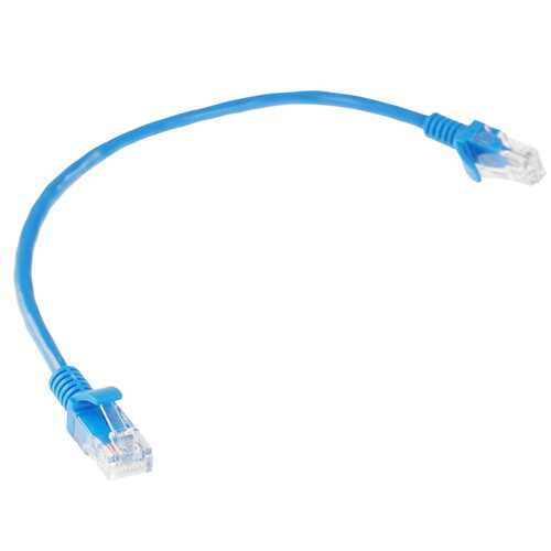 Купить Патч-корд ExeGate UTP-RJ45-RJ45-5e-0.3M-BL  8188434. Характеристики, отзывы и цены в Донецке