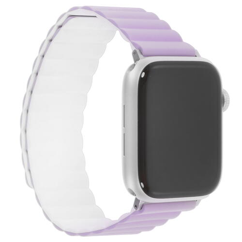 Купить Ремешок uBear для Apple Watch 38/ 40/ 41mm фиолетовый/белый  5460692. Характеристики, отзывы и цены в Донецке
