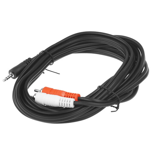 Купить Кабель   Perfeo jack 3.5 мм - 2RCA черный  5620261. Характеристики, отзывы и цены в Донецке