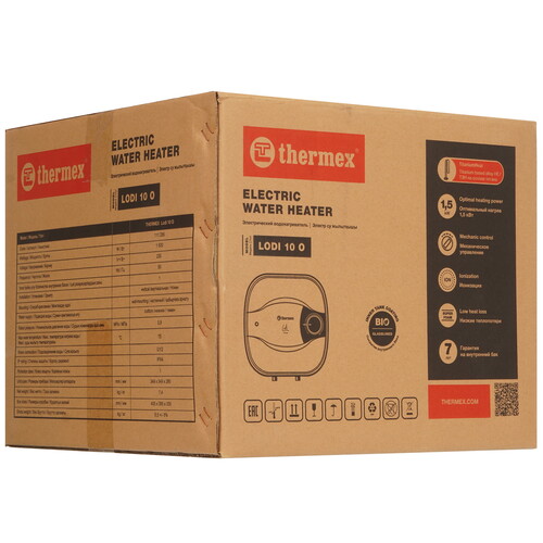 Купить Водонагреватель электрический Thermex Lodi 10 O  9136052. Характеристики, отзывы и цены в Донецке