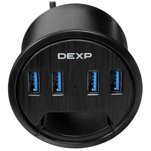 Купить USB-разветвитель DEXP (DESK-4U)  5401046. Характеристики, отзывы и цены в Донецке