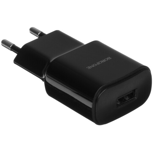 Купить Сетевое зарядное устройство Borofone BA48A черный  5474808. Характеристики, отзывы и цены в Донецке