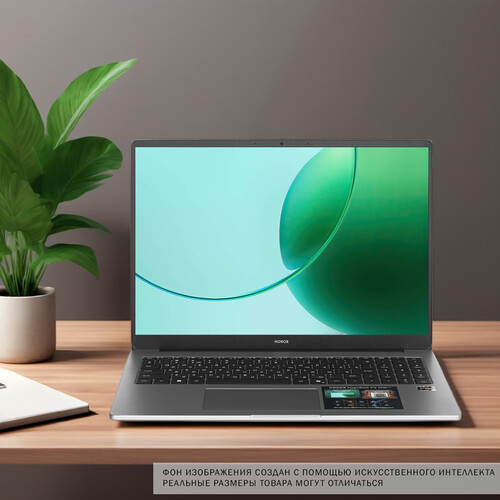 Купить 16" Ноутбук HONOR MagicBook X16 AMD 2025 серый  5633161. Характеристики, отзывы и цены в Донецке