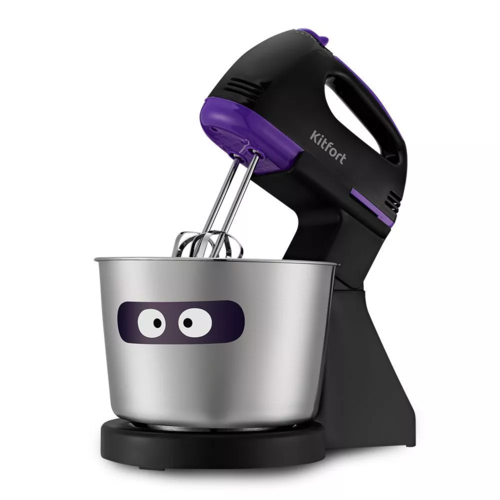 Купить Миксер Kitfort КТ-3412 фиолетовый  9965026. Характеристики, отзывы и цены в Донецке