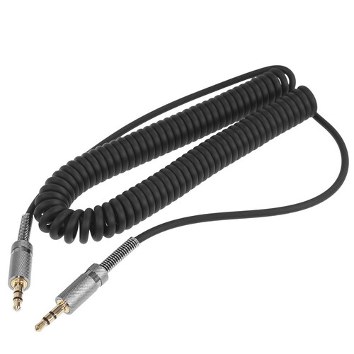 Купить Кабель   Hoco jack 3.5 мм - jack 3.5 мм черный  9238006. Характеристики, отзывы и цены в Донецке