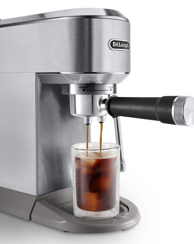Купить Кофеварка рожковая Delonghi Dedica Duo EC890 M серый  5622667. Характеристики, отзывы и цены в Донецке