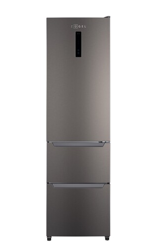 Купить Холодильник многодверный   ZUGEL ZRFD200X серебристый  9258289. Характеристики, отзывы и цены в Донецке