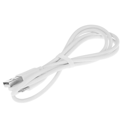 Купить Кабель круглый Hoco Lightning 8-pin - USB 2.0 Type-A белый 1 м  9244488. Характеристики, отзывы и цены в Донецке