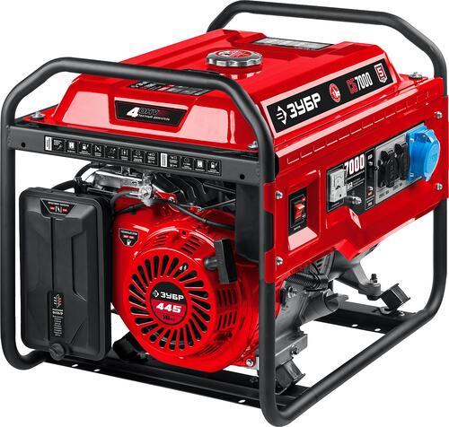 Купить Электрогенератор   бензиновый Зубр СБ-7000  5307694. Характеристики, отзывы и цены в Донецке