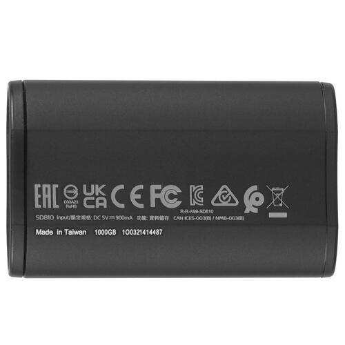 Купить 1000 ГБ Внешний SSD ADATA SD810 [SD810-1000G-CBK]  5458480. Характеристики, отзывы и цены в Донецке