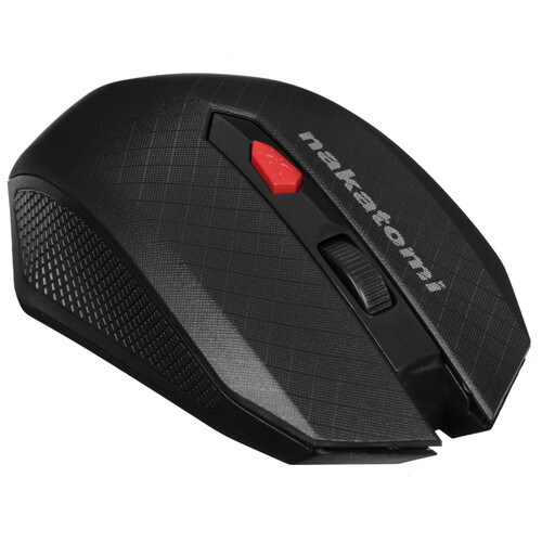 Купить Мышь беспроводная Nakatomi Navigator MRON-08U  черный  9300228. Характеристики, отзывы и цены в Донецке