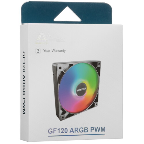 Купить Вентилятор Montech GF120 ARGB PWM  5620670. Характеристики, отзывы и цены в Донецке