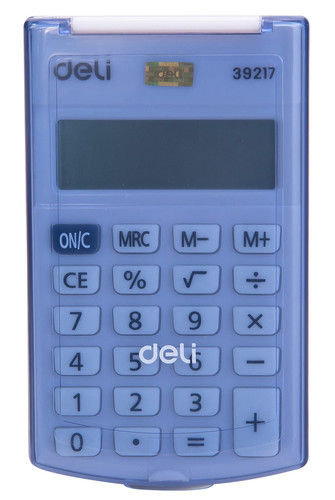 Купить Калькулятор Deli E39217/BLUE  9380464. Характеристики, отзывы и цены в Донецке