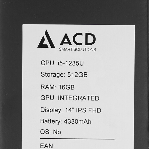 Купить 14" Ноутбук ACD 14 PRO серый  5457346. Характеристики, отзывы и цены в Донецке