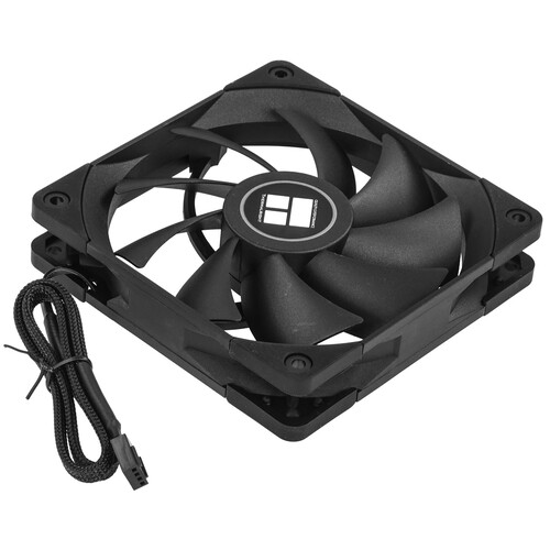 Купить Вентилятор Thermalright TL-C12-B  черный  5421895. Характеристики, отзывы и цены в Донецке