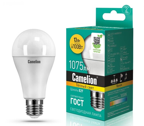 Купить Лампа светодиодная Camelion 12045  5644327. Характеристики, отзывы и цены в Донецке
