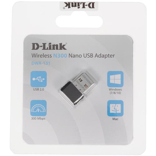 Купить Wi-Fi адаптер D-Link DWA-131/F1A  8164278. Характеристики, отзывы и цены в Донецке