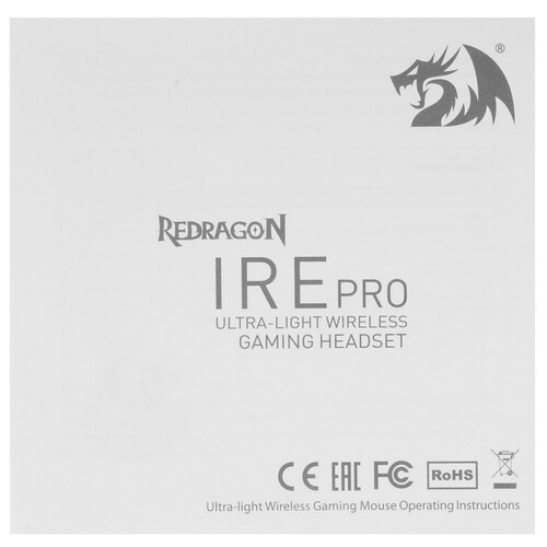 Купить Беспроводные/проводные наушники Redragon Ire Pro белый 2024  5616175. Характеристики, отзывы и цены в Донецке