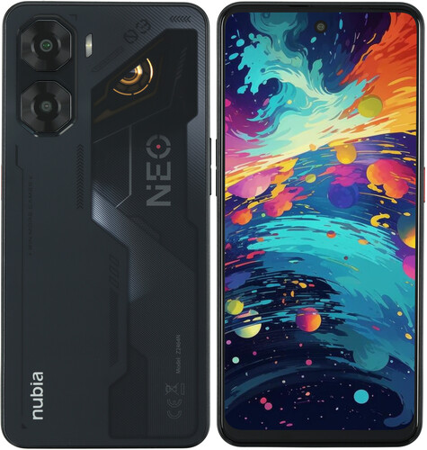 Купить 6.8" Смартфон Nubia Neo 3 5G 256 ГБ черный  5623377. Характеристики, отзывы и цены в Донецке