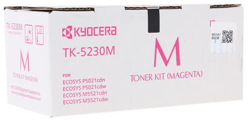 Купить Картридж лазерный Kyocera TK-5230M пурпурный, с чипом  1109840. Характеристики, отзывы и цены в Донецке