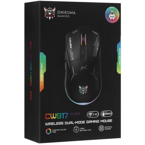 Купить Мышь беспроводная/проводная ONIKUMA CW917  9302669. Характеристики, отзывы и цены в Донецке