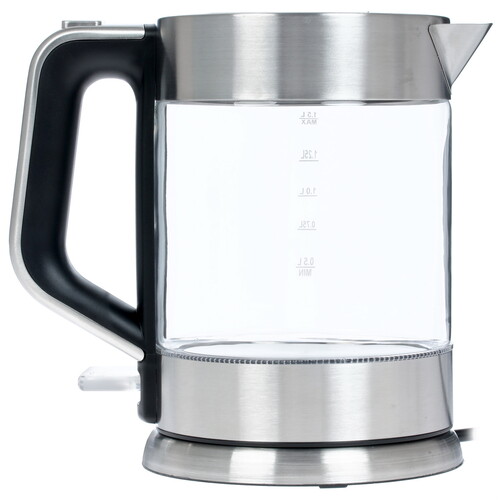 Купить Электрочайник Profi Cook PC-WKS 1107 G серебристый  1087709. Характеристики, отзывы и цены в Донецке
