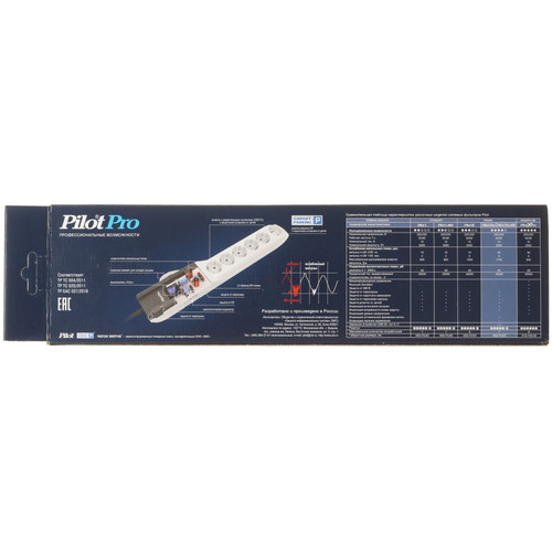 Купить Сетевой фильтр Pilot Pro v23 белый  5441984. Характеристики, отзывы и цены в Донецке