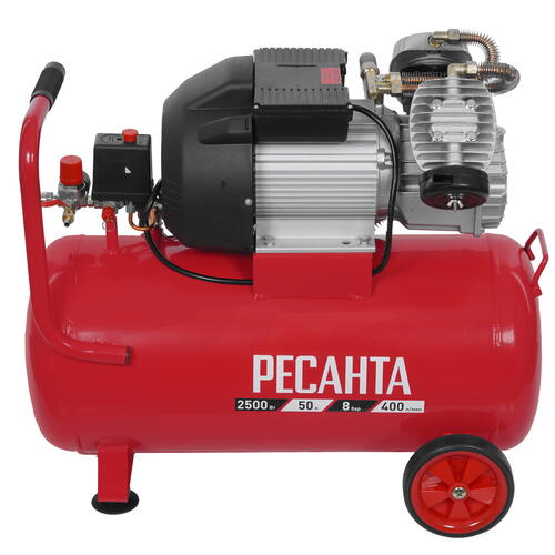 Купить Компрессор поршневой масляный Ресанта КП-50/400М  9944763. Характеристики, отзывы и цены в Донецке