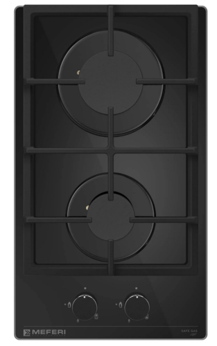 Купить Газовая варочная поверхность Meferi MGH302BK GLASS LIGHT  9168778. Характеристики, отзывы и цены в Донецке