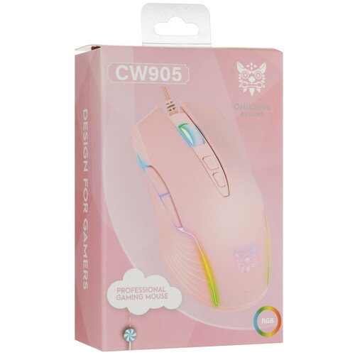 Купить Мышь проводная ONIKUMA CW905 P  9302667. Характеристики, отзывы и цены в Донецке