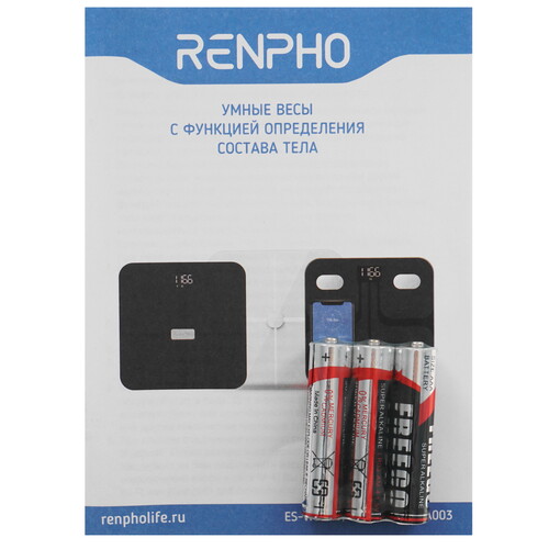 Купить Весы Renpho Elis Aspire WiFi Body Scale ES-BR001 белый  9163264. Характеристики, отзывы и цены в Донецке