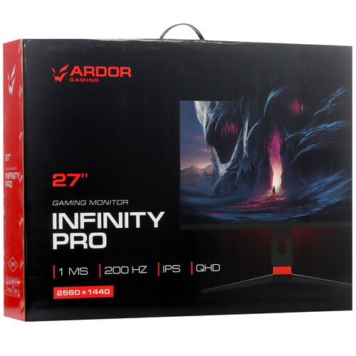 Купить 27" Монитор ARDOR GAMING INFINITY PRO AQ27H1 черный  9277691. Характеристики, отзывы и цены в Донецке