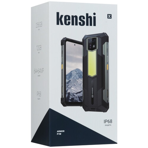Купить 6.78" Смартфон KENSHI Armor P1w 256 ГБ черный  9127042. Характеристики, отзывы и цены в Донецке