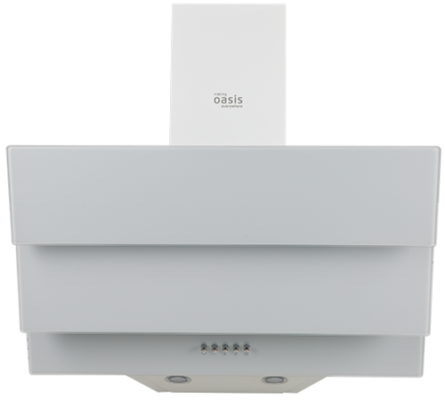 Купить Вытяжка наклонная Oasis NS-60W (FR) белый/белый  8198297. Характеристики, отзывы и цены в Донецке