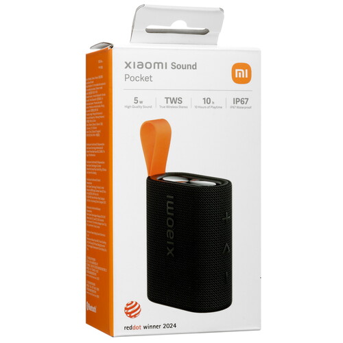 Купить Портативная колонка Xiaomi Sound Pocket, черный  5460065. Характеристики, отзывы и цены в Донецке