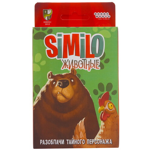 Купить Игра настольная "Similo: Животные"  5089925. Характеристики, отзывы и цены в Донецке