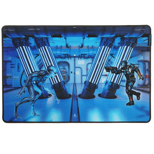 Купить Коврик JETACCESS PANTEON ALIEN RAID  голубой  5309590. Характеристики, отзывы и цены в Донецке