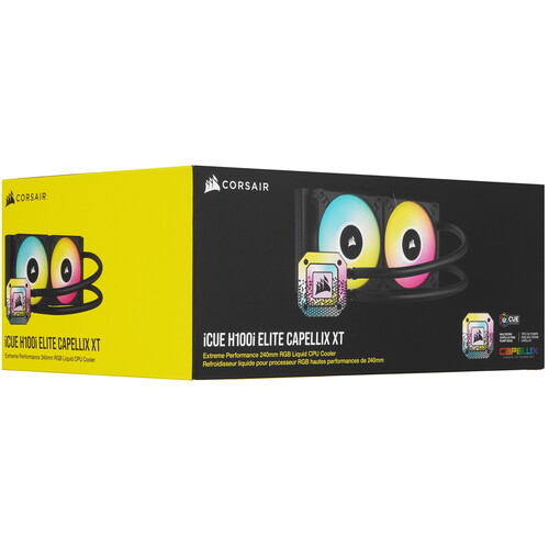 Купить Система охлаждения Corsair iCUE H100i Elite Capellix XT черная  9269907. Характеристики, отзывы и цены в Донецке
