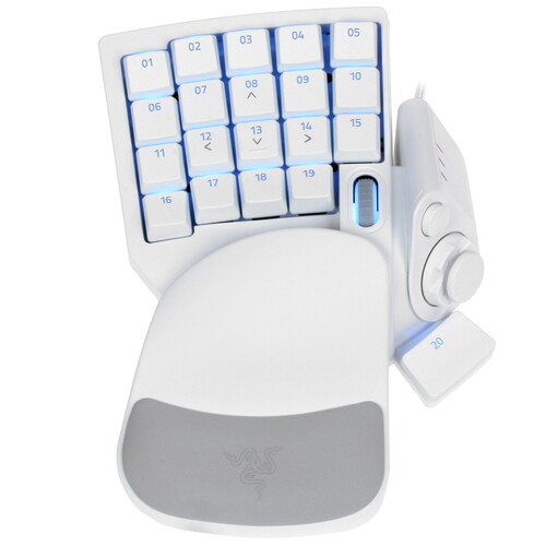 Купить Кейпад проводная Razer Tartarus Pro Mercury  5078624. Характеристики, отзывы и цены в Донецке