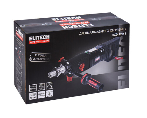 Купить Дрель для алмазного сверления ELITECH HD HCD 1916E  5472528. Характеристики, отзывы и цены в Донецке