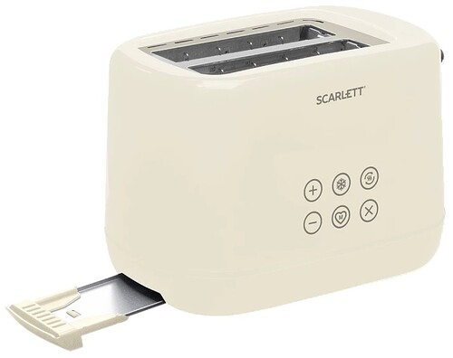 Купить Тостер SCARLETT SC-TM11070 бежевый  9240127. Характеристики, отзывы и цены в Донецке