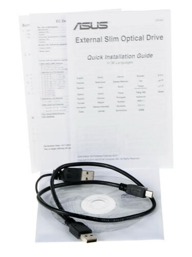 Купить Привод внеш. DVD-RW ASUS SDRW-08D2S-U  1006461. Характеристики, отзывы и цены в Донецке