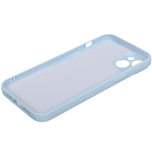 Купить Накладка  BoraSCO Microfiber Case для Apple iPhone 15 Plus голубой  5498892. Характеристики, отзывы и цены в Донецке
