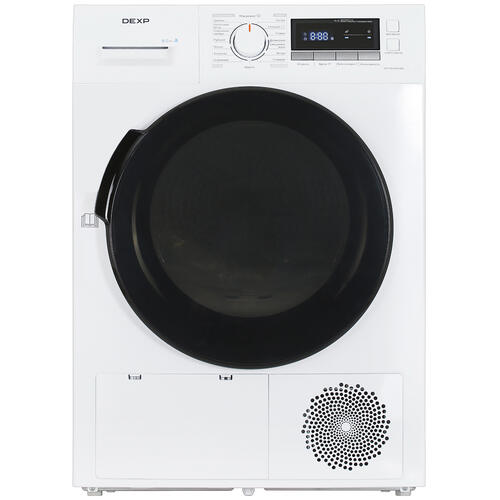 Купить Сушильная машина DEXP DM-F8HDMA/WB белый  5037949. Характеристики, отзывы и цены в Донецке