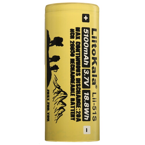 Купить Аккумулятор LiitoKala Lii-51S 5100 мА*ч  9212354. Характеристики, отзывы и цены в Донецке